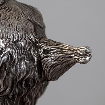 VODKAKOPP, silver, Moskva, 1908-26.