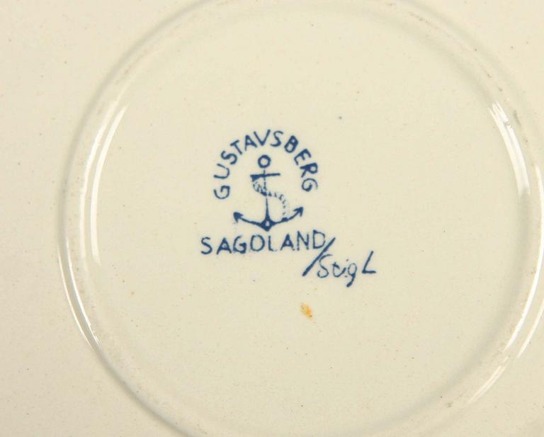 PARTI PORSLIN, 18 delar, Stig Lindberg, Hertha Bengtsson samt Marianne Westman.