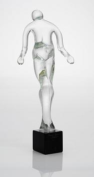833. FIGURIN, glas, Sergio Rossi (f.1950), Murano.