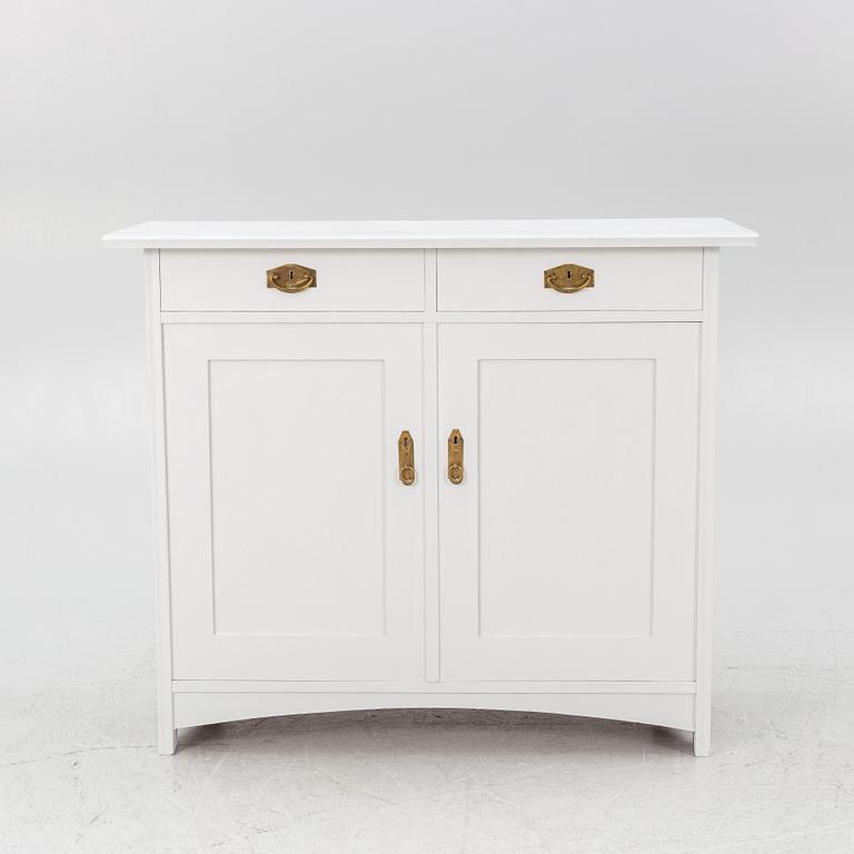 An Art Nouveau sideboard, circa 1900.