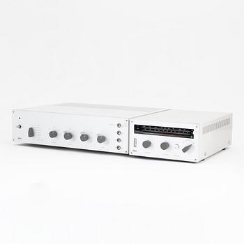 Dieter Rams, a radio and amplifier, CE 16 och CSV, Braun.