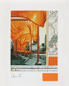 162. Christo & Jeanne-Claude, "The Gates, Central Park, New York".