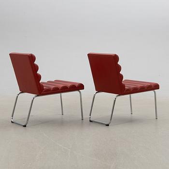 Gunilla Allard, armchairs, a pair, "Chicago", Lammhults.