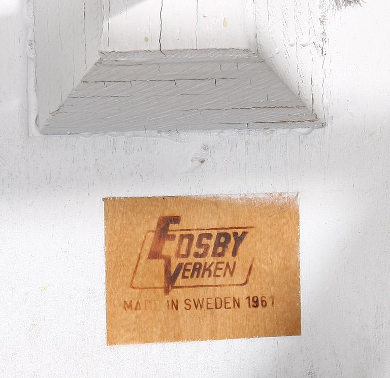 STOLAR, ett par "Mademoiselle" Ilmari Tapiovaara, Edsbyverken 1961. Brännmärkta.