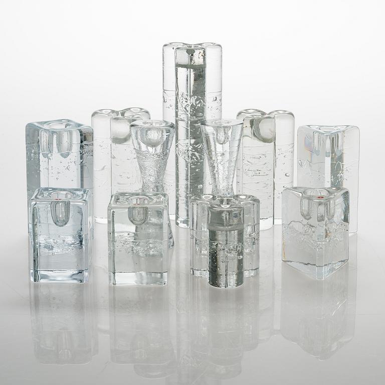 Timo Sarpaneva, ljusstakar, 11 st, "Arkipelago", Iittala.