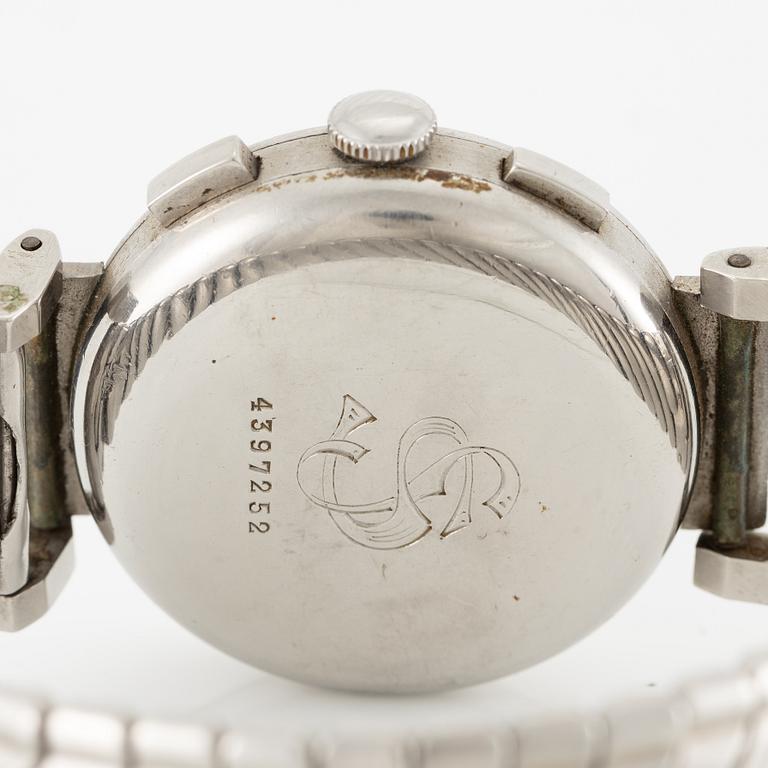 Doxa, "Hooded Lugs", chronograph, wristwatch, 35 mm.