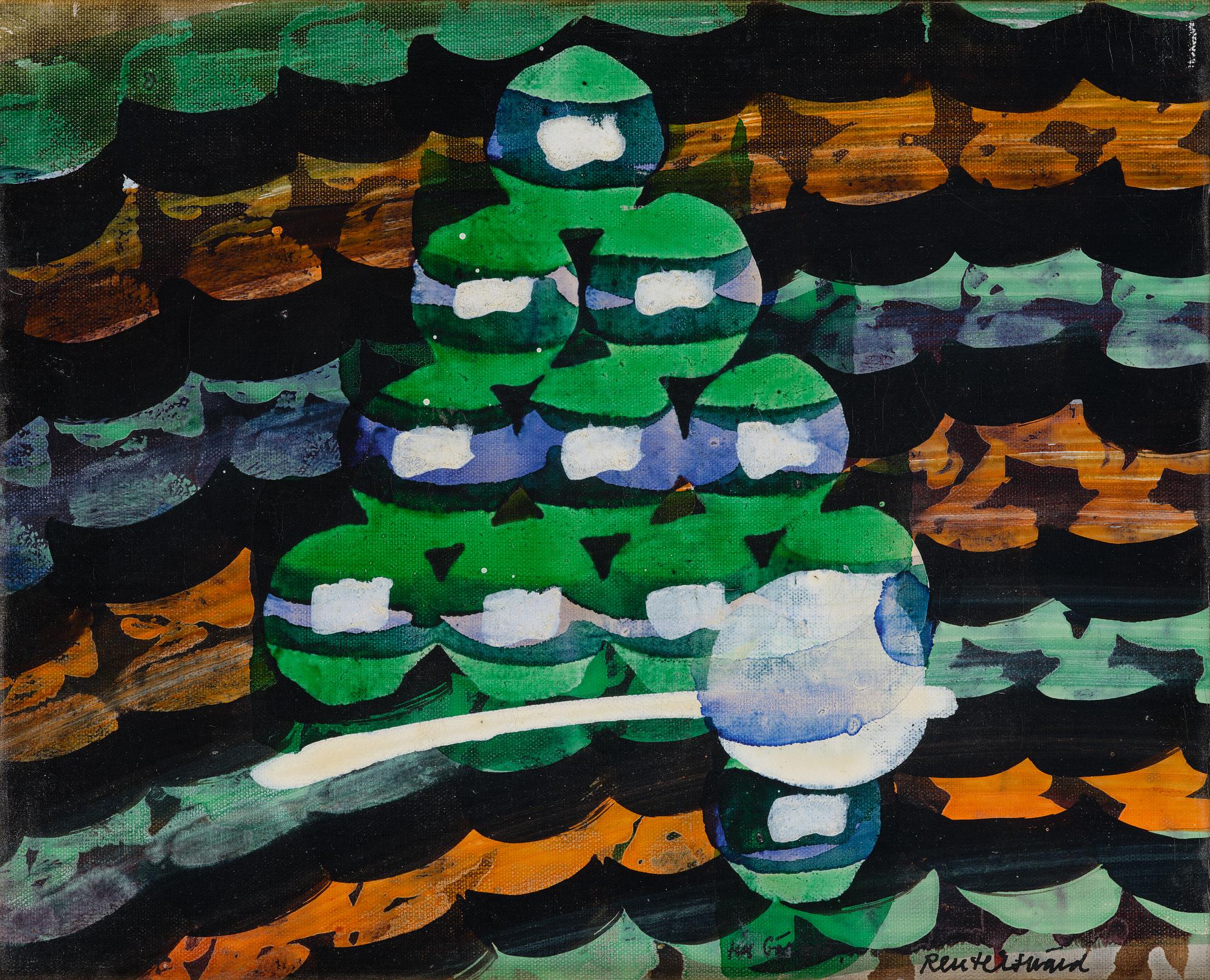 Carl Fredrik Reuterswärd, "Grönt spel".