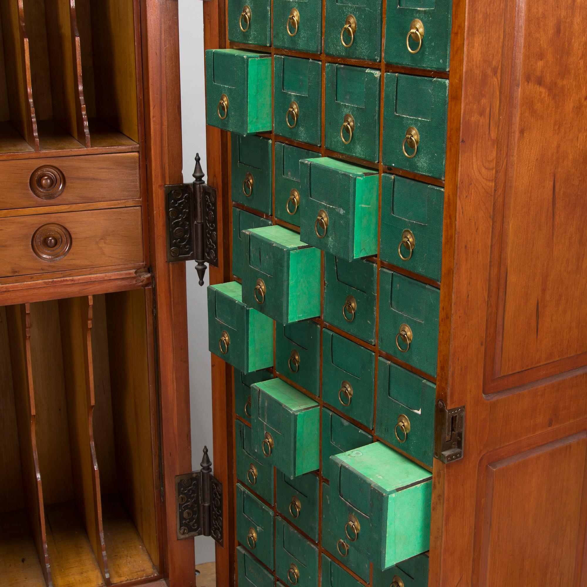 William Wooton, "patent cabinet office secretary desk", Indianapolis USA, circa 1870s/80s.