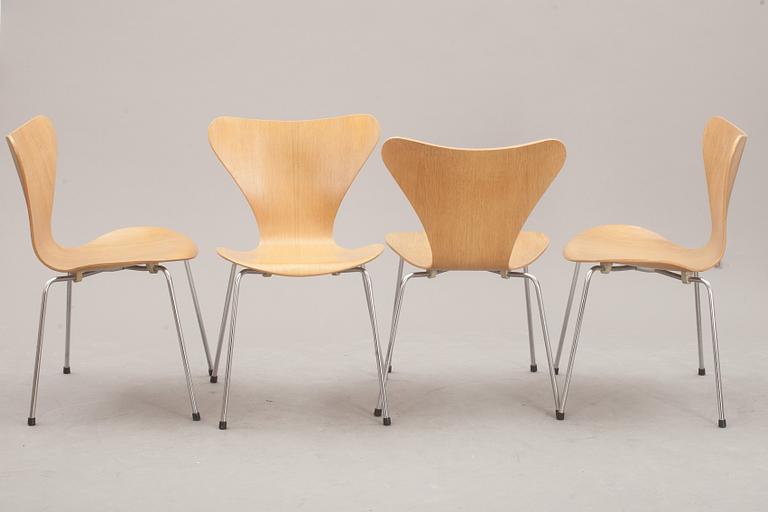 STOLAR, 4 st, "Sjuan", Arne Jacobsen. 1966.