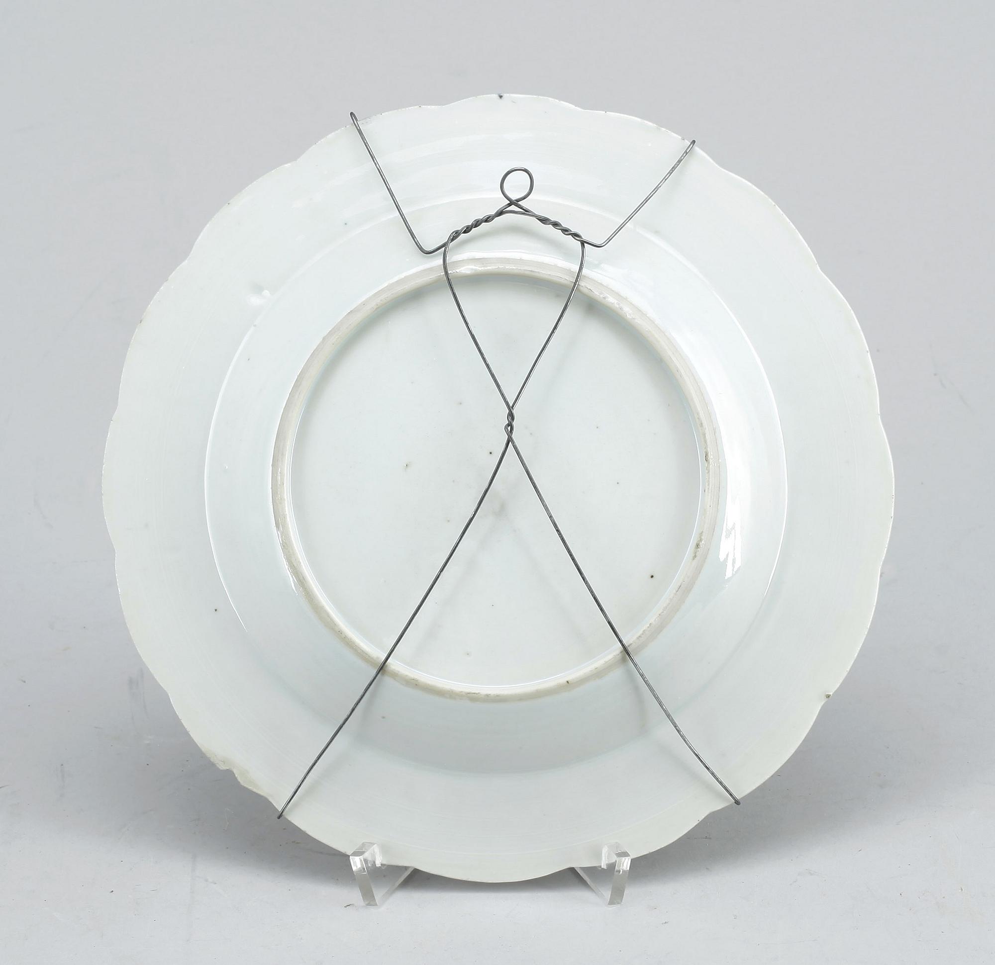 TALLRIK, porslin, Kina, Qianlong (1736-1795).