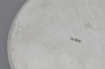 VAS, silver, svenska importstämplar. 1900-talets andra hälft. Vikt ca  270 gram.