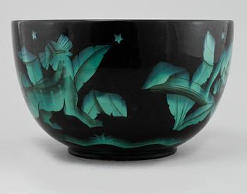 BÅLSKÅL, flintgods, Ilse Claesson, Rörstrand, 1930-tal.