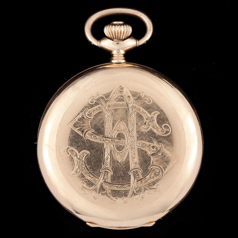 HERRFICKUR, guld 14K, 1910-tal. Tot ca 90 gram.