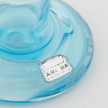 Oiva Toikka, a signed glass bird, Nuutajärvi Notsjö.