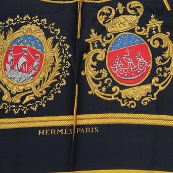 Hermès, scarf, "The Arms of Paris".