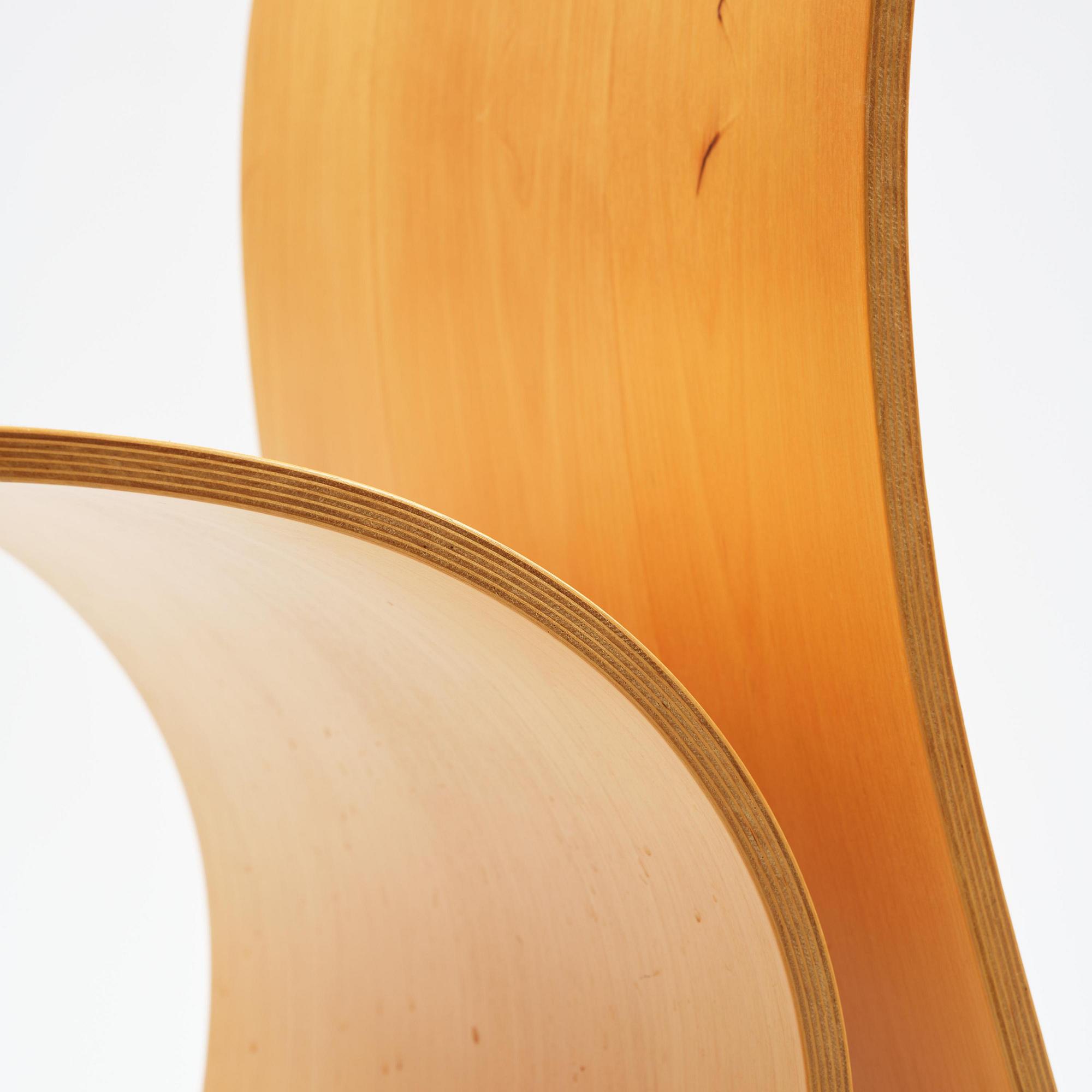 Caroline Schlyter, a "Lilla h" chair, ed. XIX/XX, Forsnäs, Sweden, 1991.