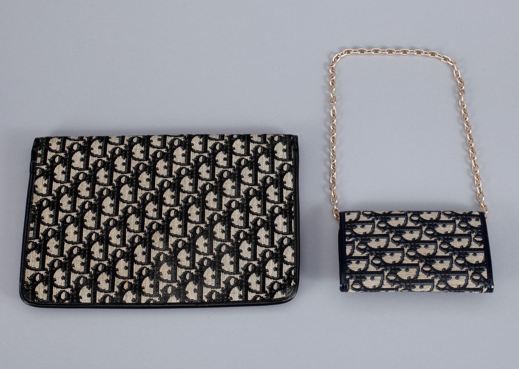 VÄSKOR, 2 st, Christian Dior.