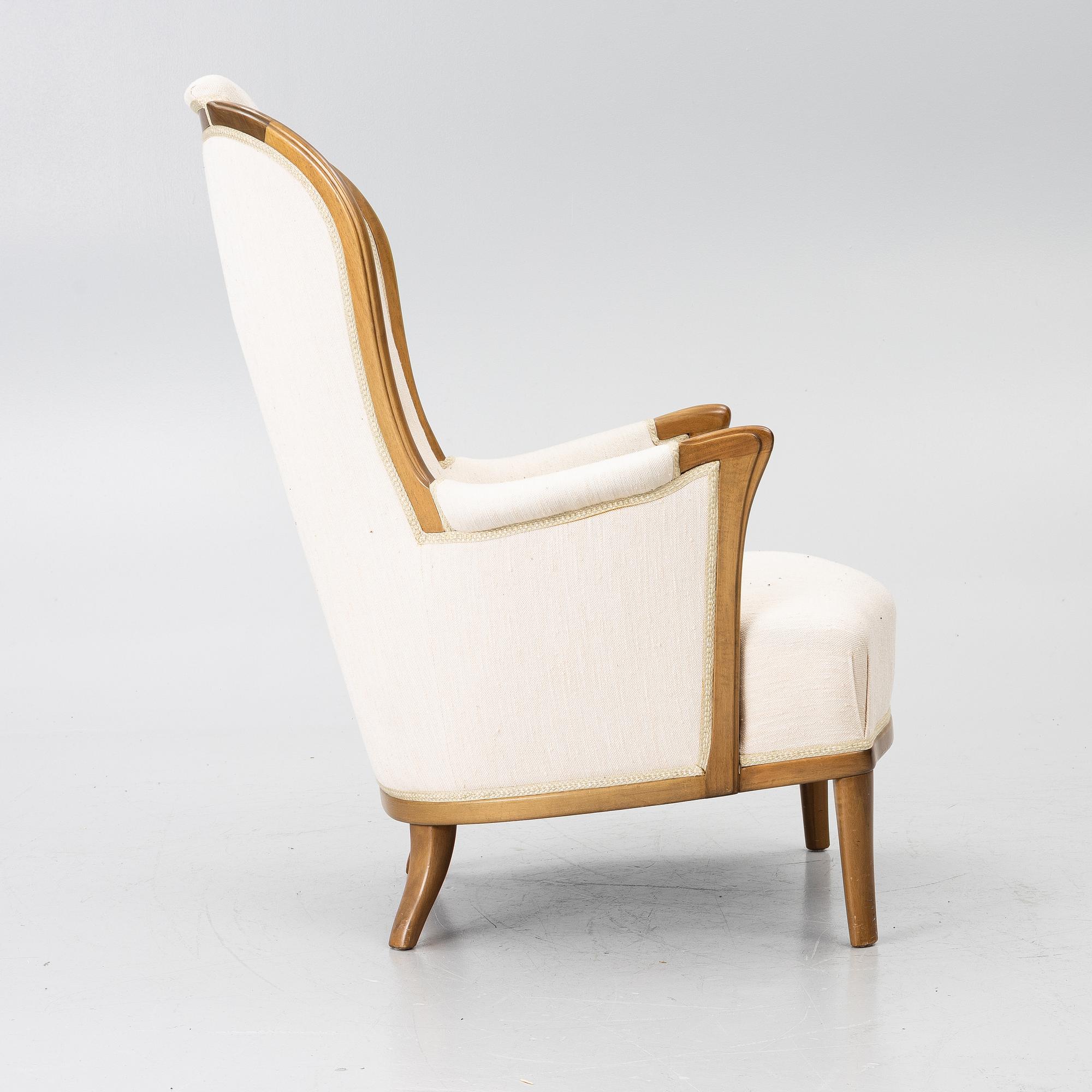 Carl Malmsten, armchair, “Vår Fru”.