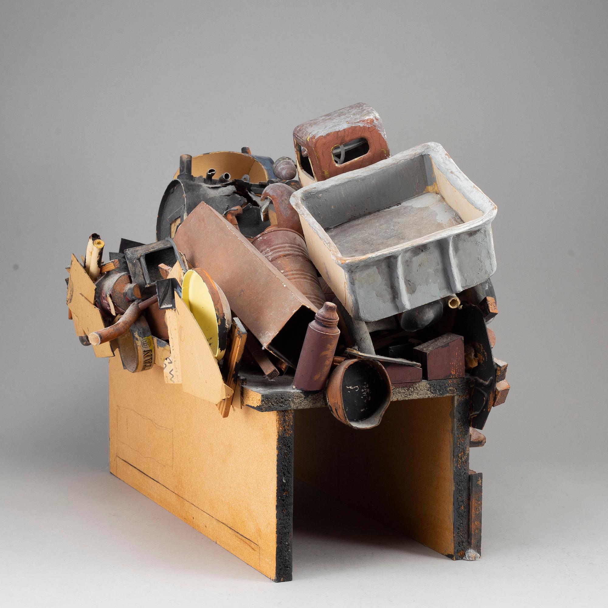 LARS-ÅKE KYLÉN/JAN LÖÖF, sculpture, mixed media.