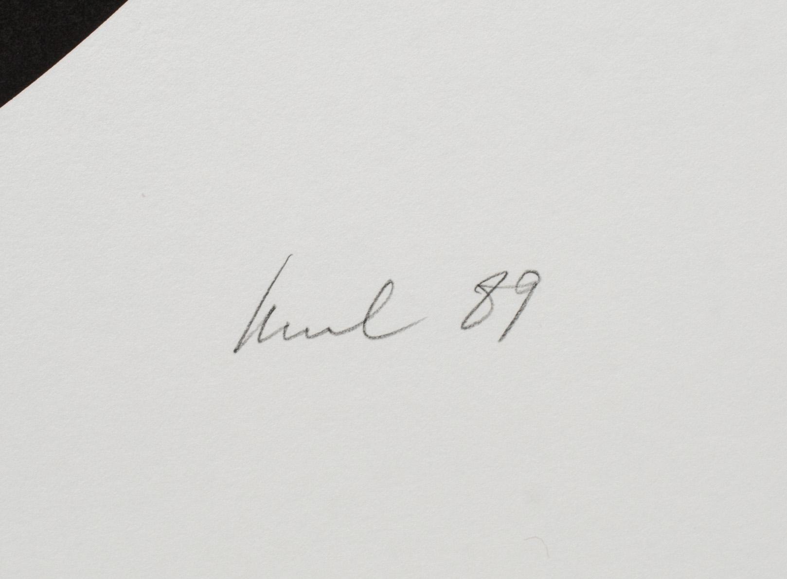 RAUL MEEL, färgserigrafi, signerad och numrerad 13/50, daterad -89.