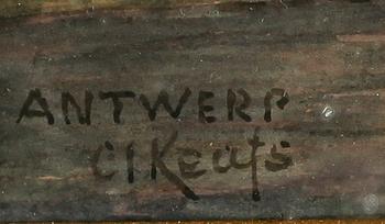 CECIL JACK KEATS, akvarell, sign.