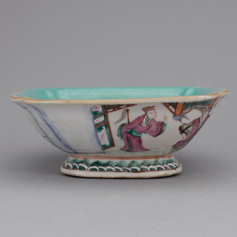 PARTI PORSLIN, 4 delar. Kina. 1800/1900-tal.