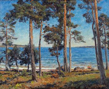 Gottfrid Kallstenius, Seascape from Källvik.