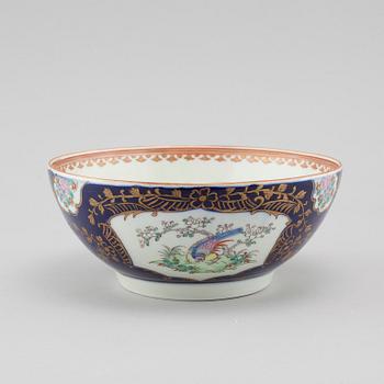 A 20th century possibly European punch bowl.