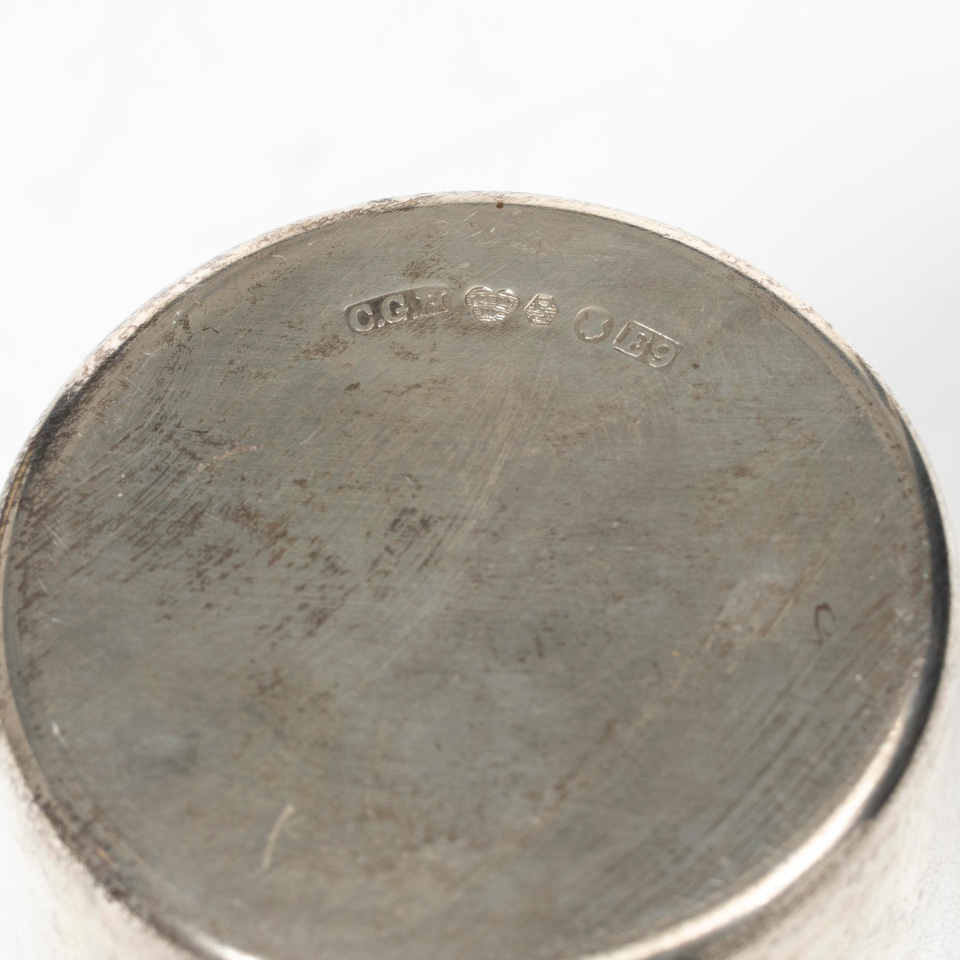 C.G. Hallberg, Six silver cups, Stockholm 1955.