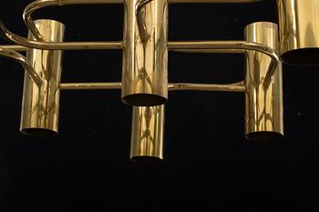 Brass Wall or Ceiling Lamp by Leola.