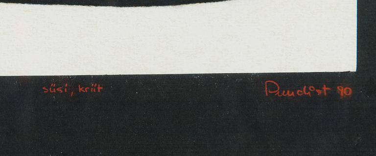 Tarmo Puudist, "Maakivi III".