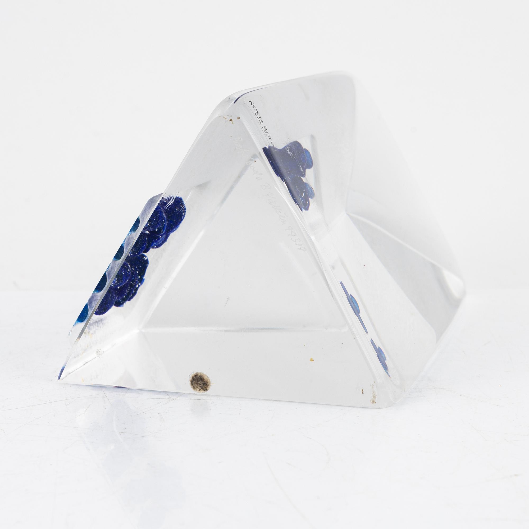 Bertil Vallien, a sculpture, Kosta Boda.