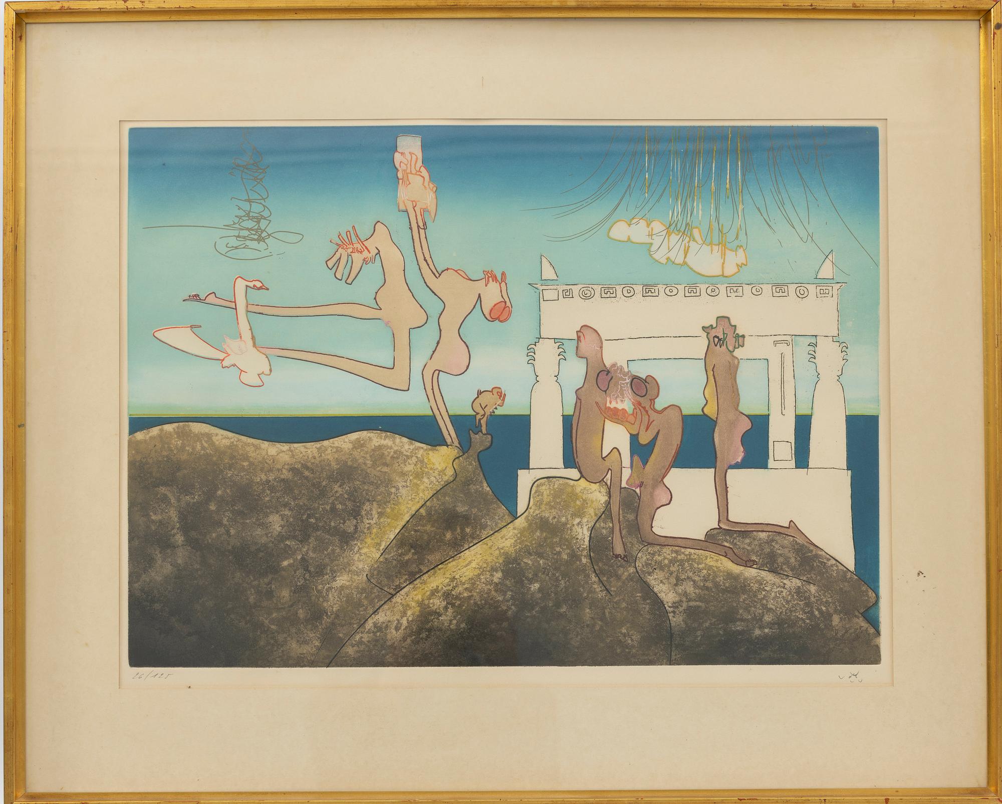 Roberto Matta, Ur: "L'Arc, obscure des heures".