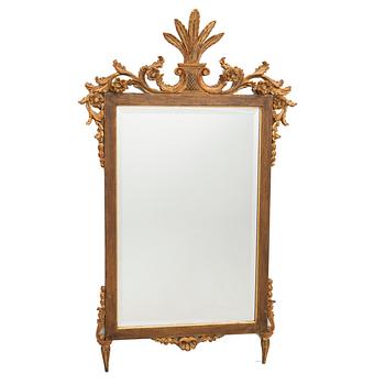 Spegel Louis XVI-stil Italien 1900-talets mitt.