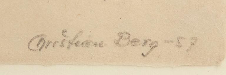 Christian Berg, "Pinjestammar 1".