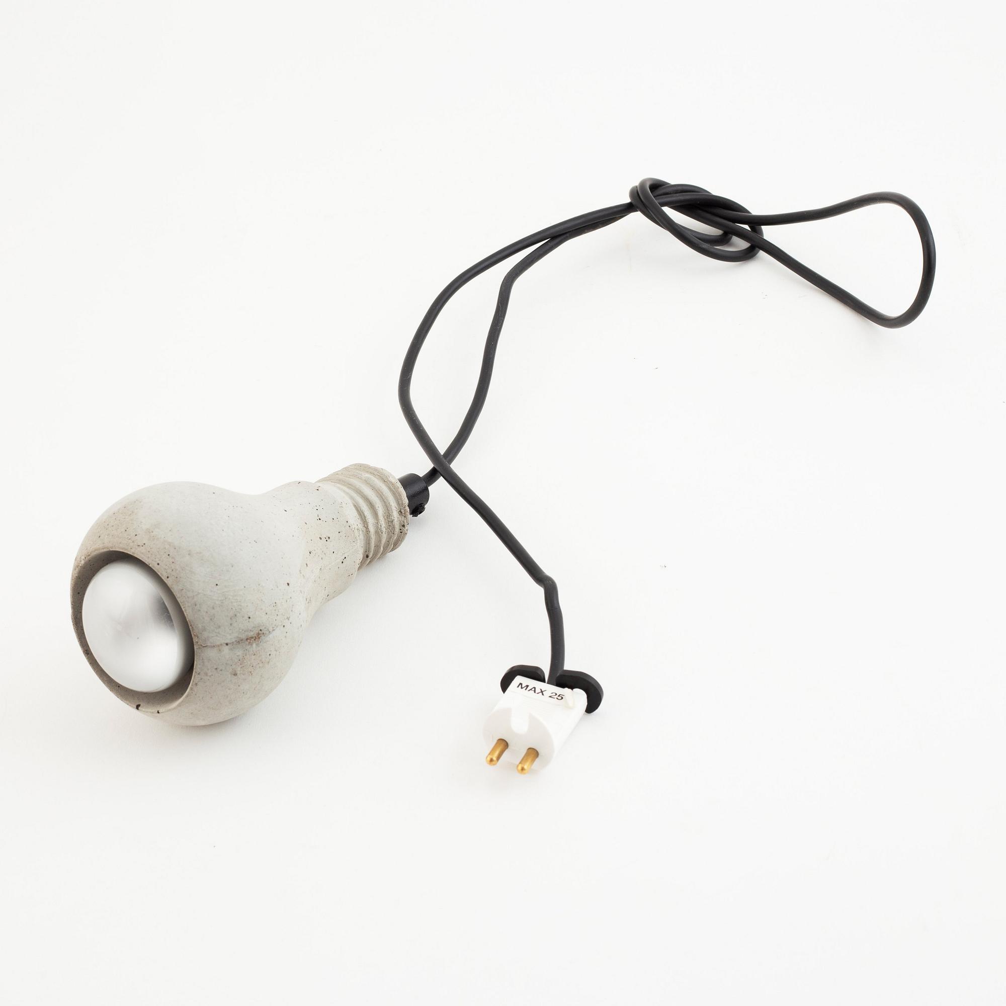 Tove Adman, taklampa, "Edison", Fafner.