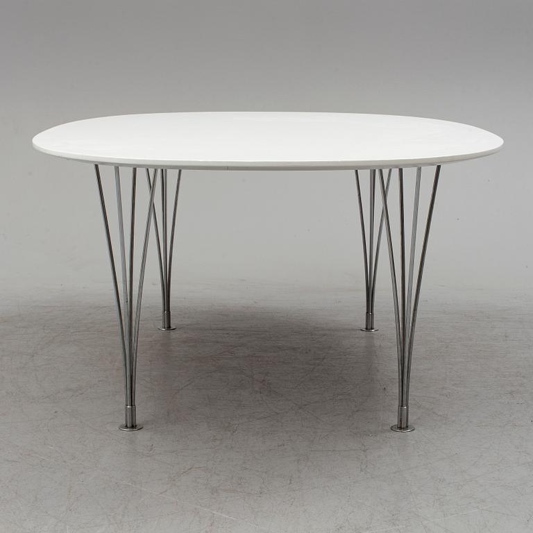 Piet Hein & Bruno Mathsson, bord, "Elips"  Fritz Hansen, Danmark.