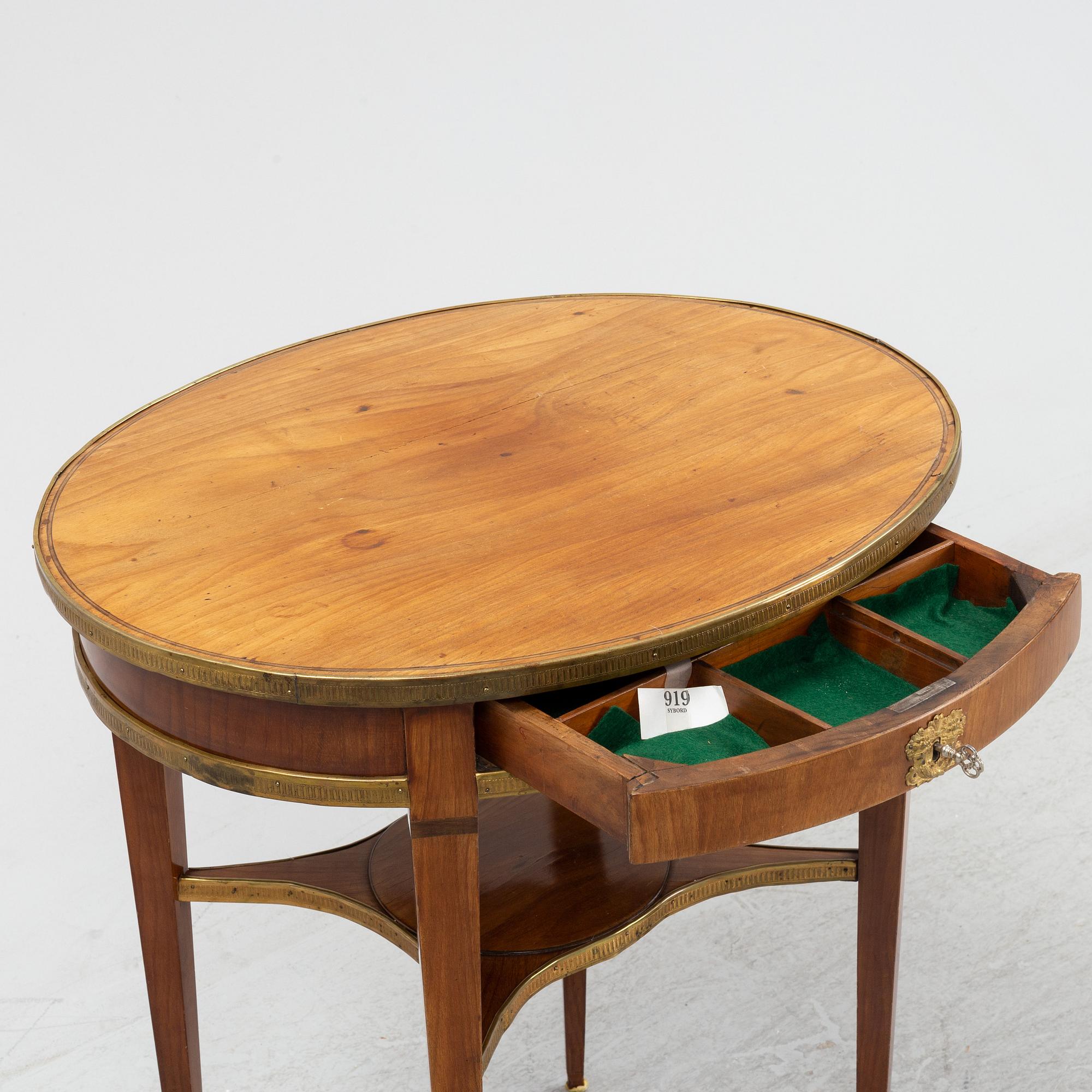 Damarbetsbord, Louis XVI-stil, 1800-tal.