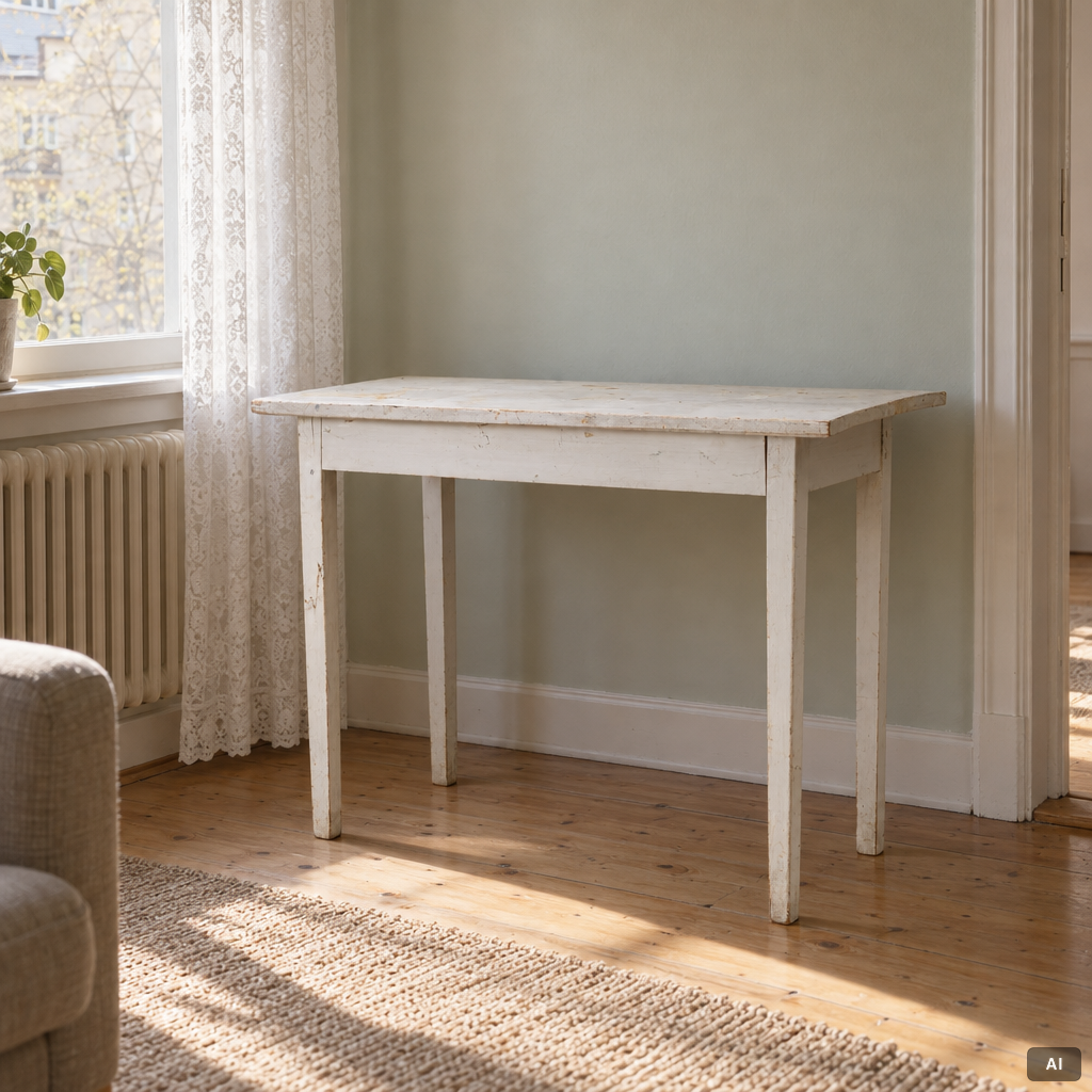 A side table, early 20th Century.
