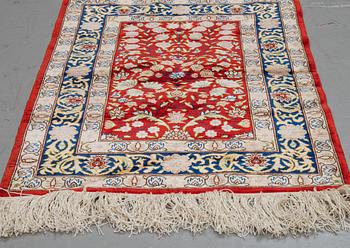 MATTO, silk, Hereke, possibly, ca 63 x 46 cm.