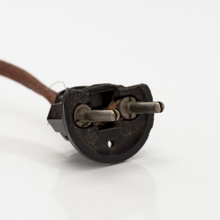 Pöytävalaisin, malli 12501 Kauklahden Lasitehdas, 1930-40-luku.