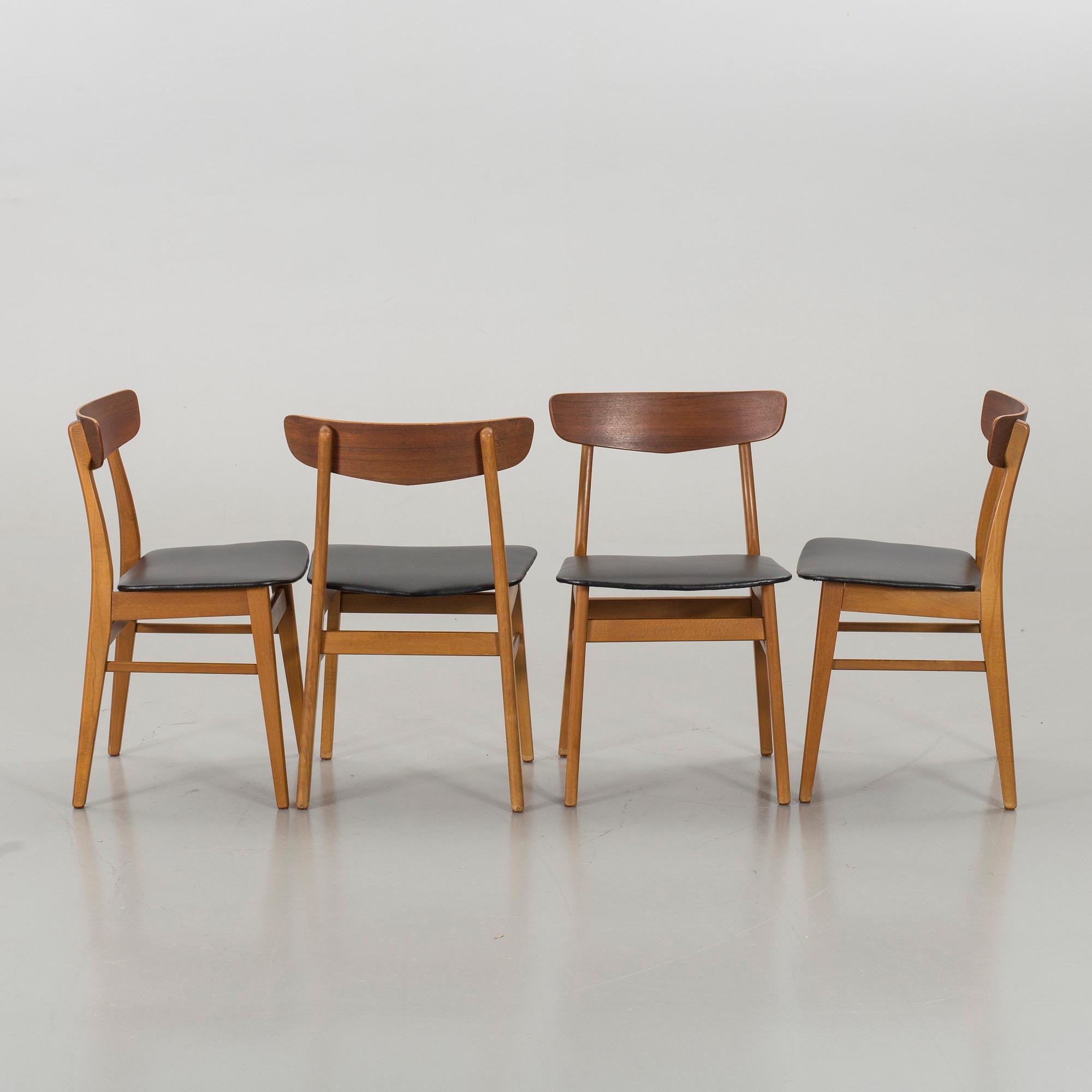 STOLAR, 4 st, Danmark, 1900-talets andra hälft,