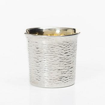 Lennart Råström, Goblets, 4 pcs, silver, in a case, CG Råström, Stockholm 1973.