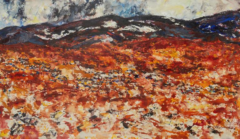 Eerik Haamer, Norrland Landscape.