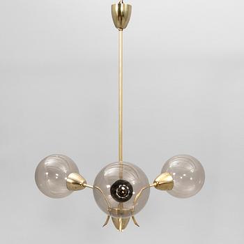 Kamenicky Senov Chandelier, ceiling lamp, Czech Republic, second half of the 20th century.