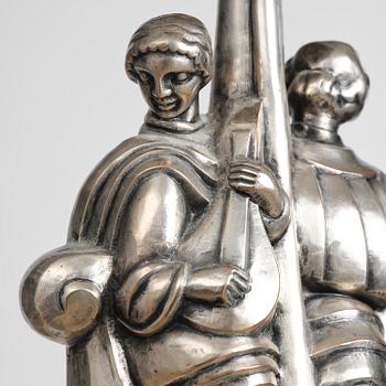 Per Torndahl, a Swedish Grace ceiling lamp, Atelier Torndahl, 1920s.