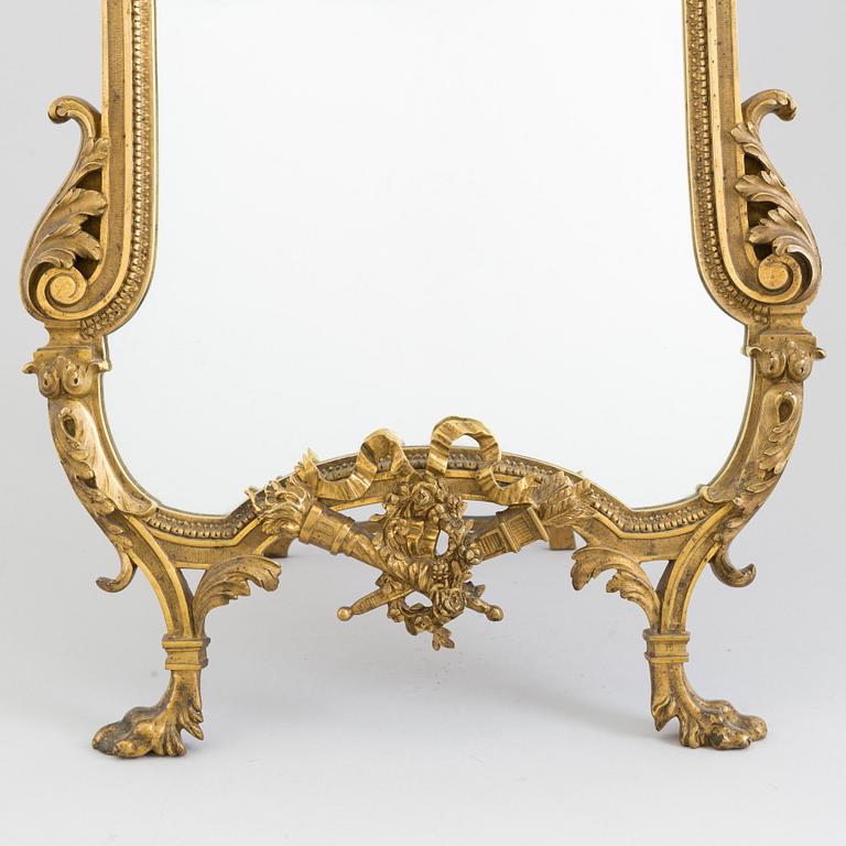 A late 19th century Louis XVI style mirror.