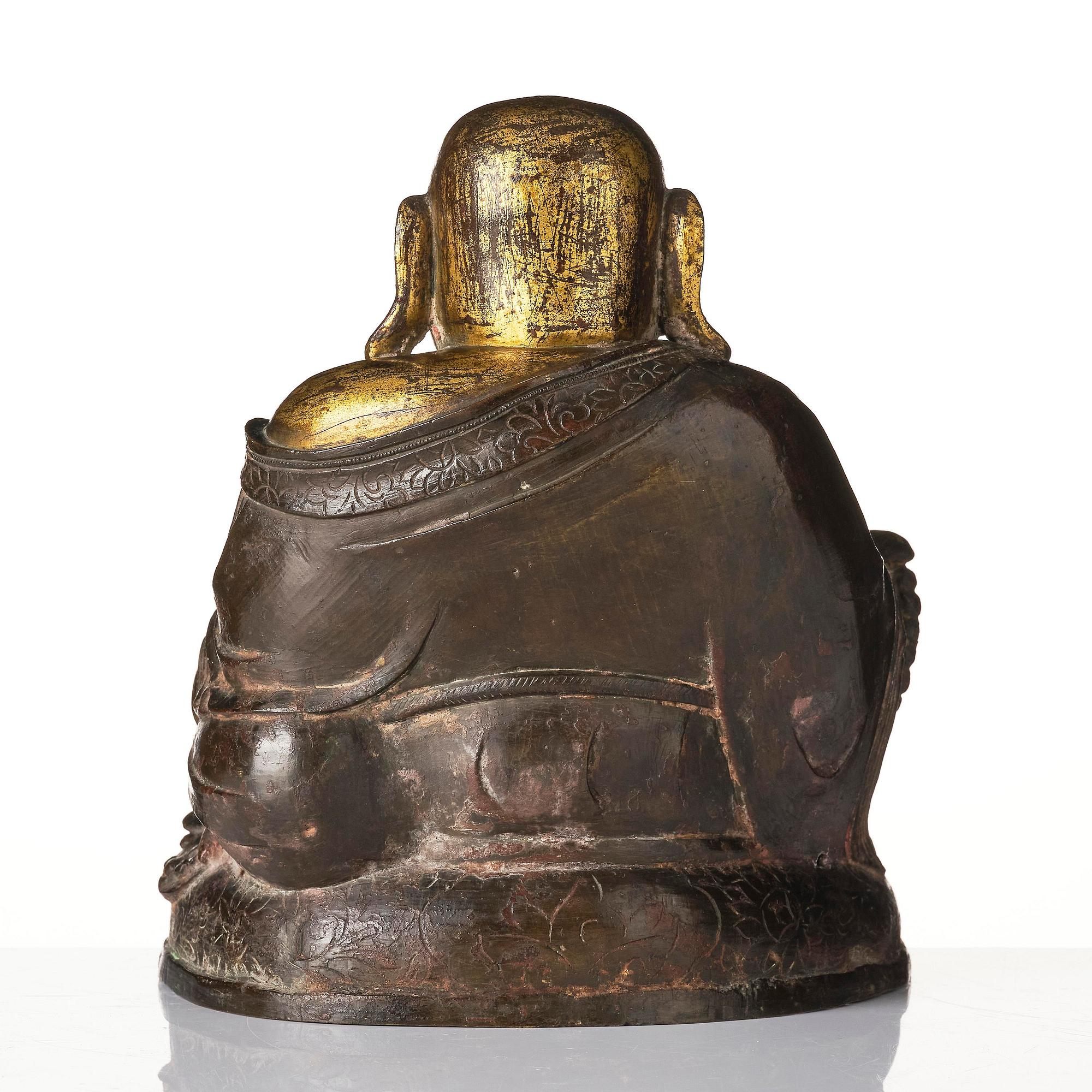 Budai, brons. Mingdynastin (1368-1644).