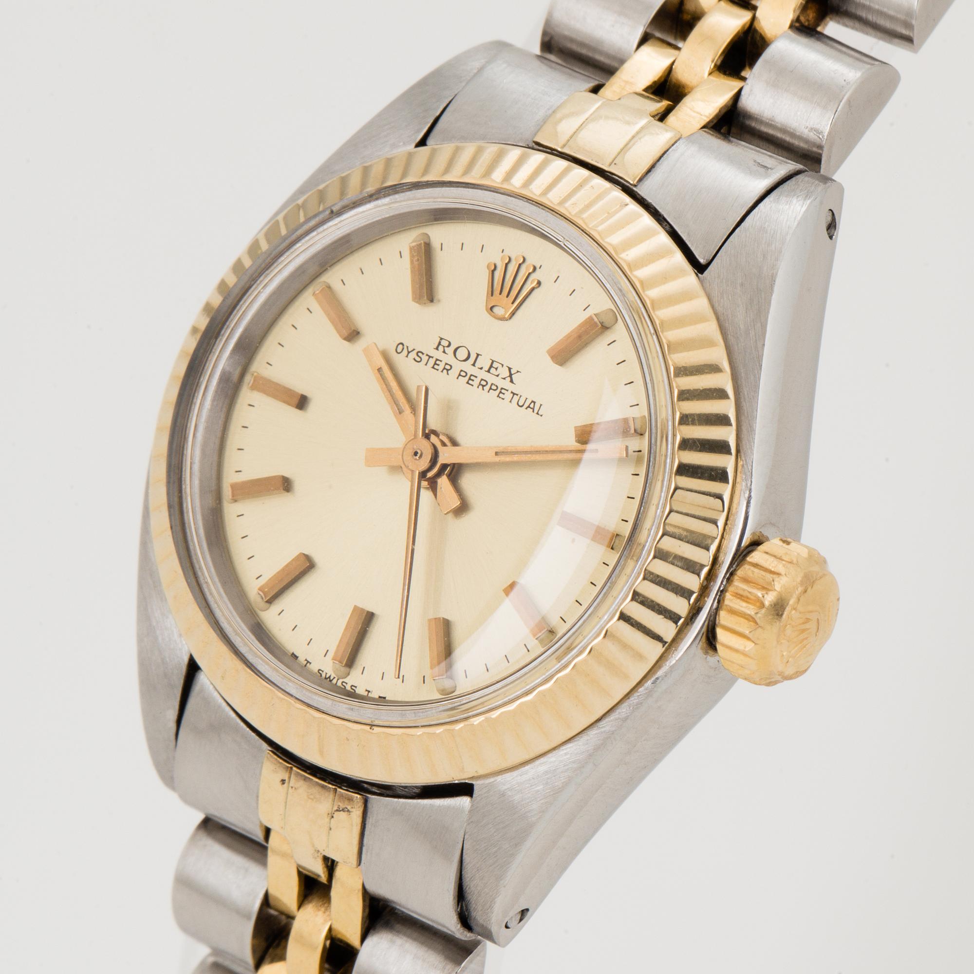 ROLEX, Oyster Perpetual, wristwatch, 26 mm,