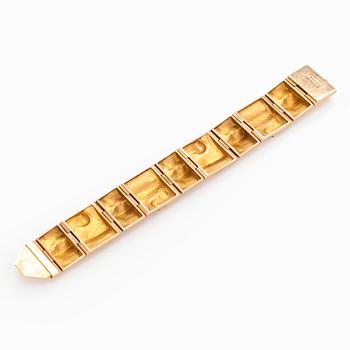 Björn Weckström, armband, "Gyllene Ström", 14K guld, Lapponia 1971.